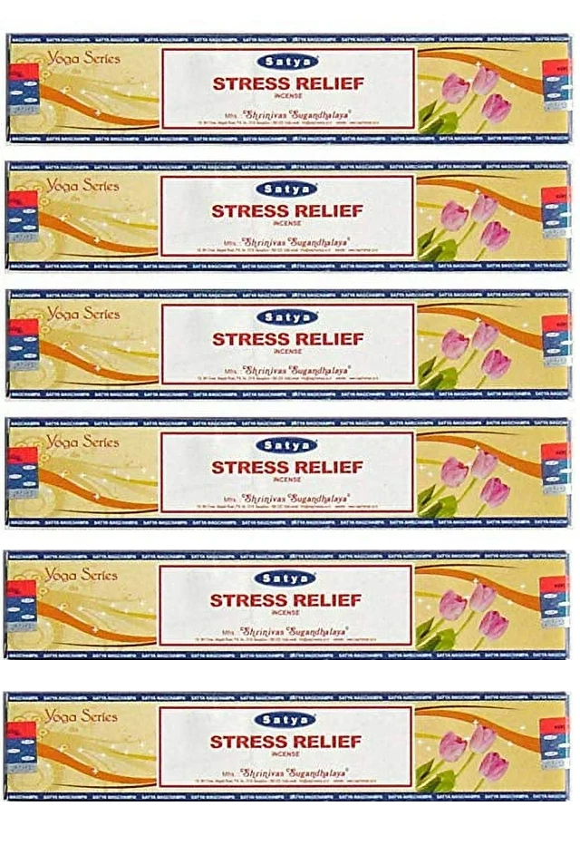 Nag Satya Incense Stress relief  15g 12/bx