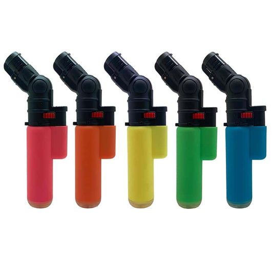 Sky Angle Neon Swivel Torch Lighters 20/bx
