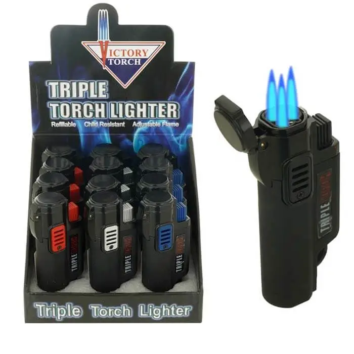 Victory 3 Torch Lighter 12/bx