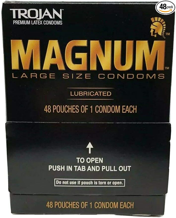 Trojan Magnum Singles 48 box