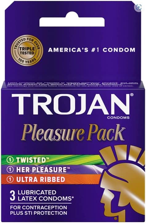 Trojan Pleasure Pack 3pk 12bx