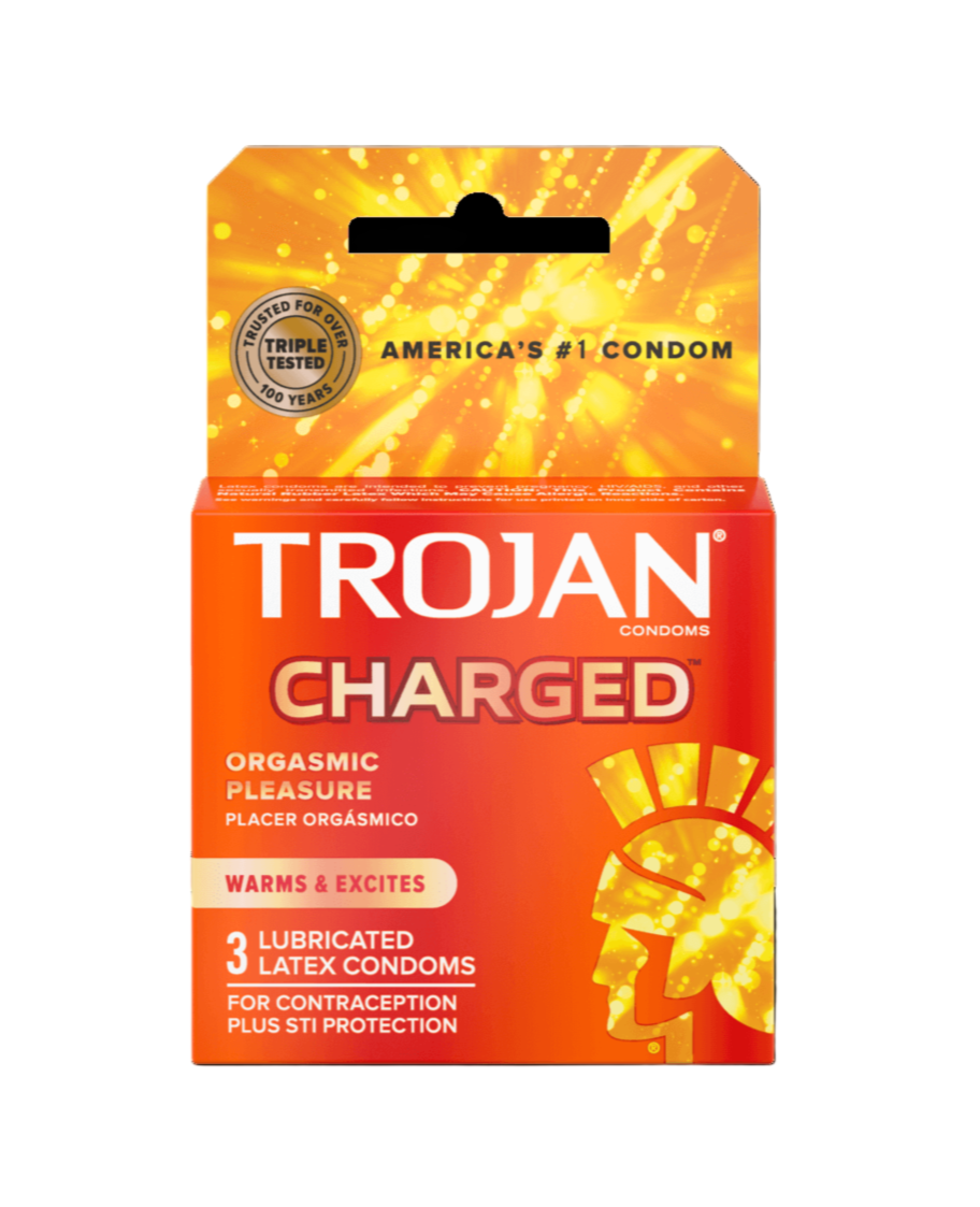 Trojan Charged 3pk 12bx