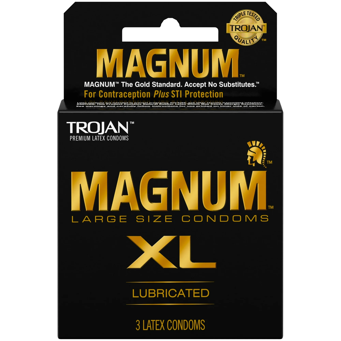 Trojan Magnum XL 3pk 12bx