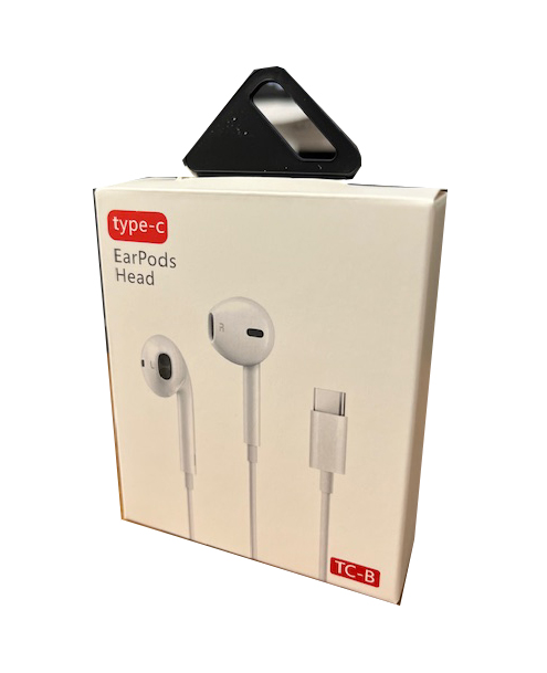 Type C Headset Wired Ear Buds 6/bx