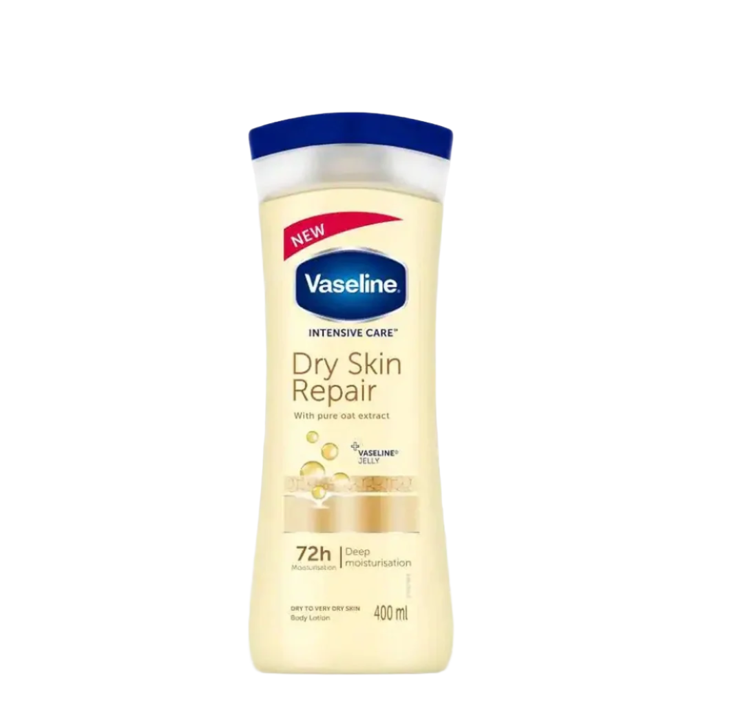 Vaseline dry skin repair 400ml-13.5oz 6/bx