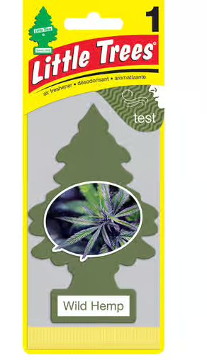 Little Tree Air Freshener Wild Hemp 24bx