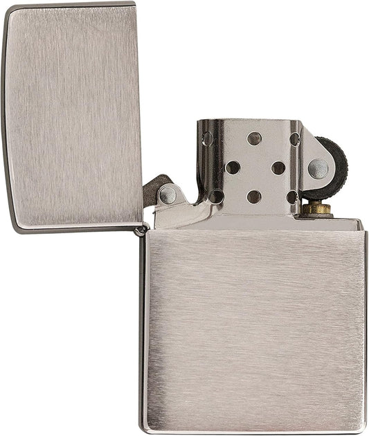 Wholesale Zippo Brushed Chrome Lighter #200