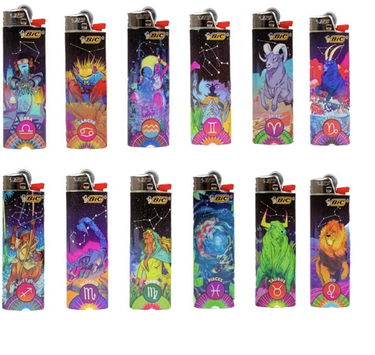 Bic Zodiac Lighters 50ct
