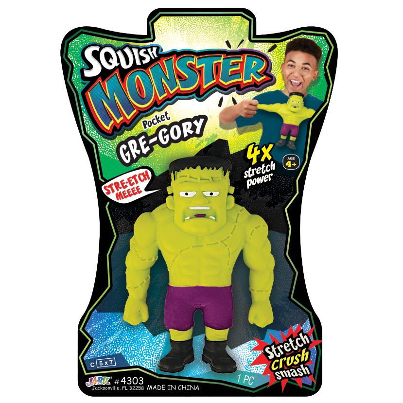 JA-RU Pocket Squish Monsters 4X Stretch Power 6/bx