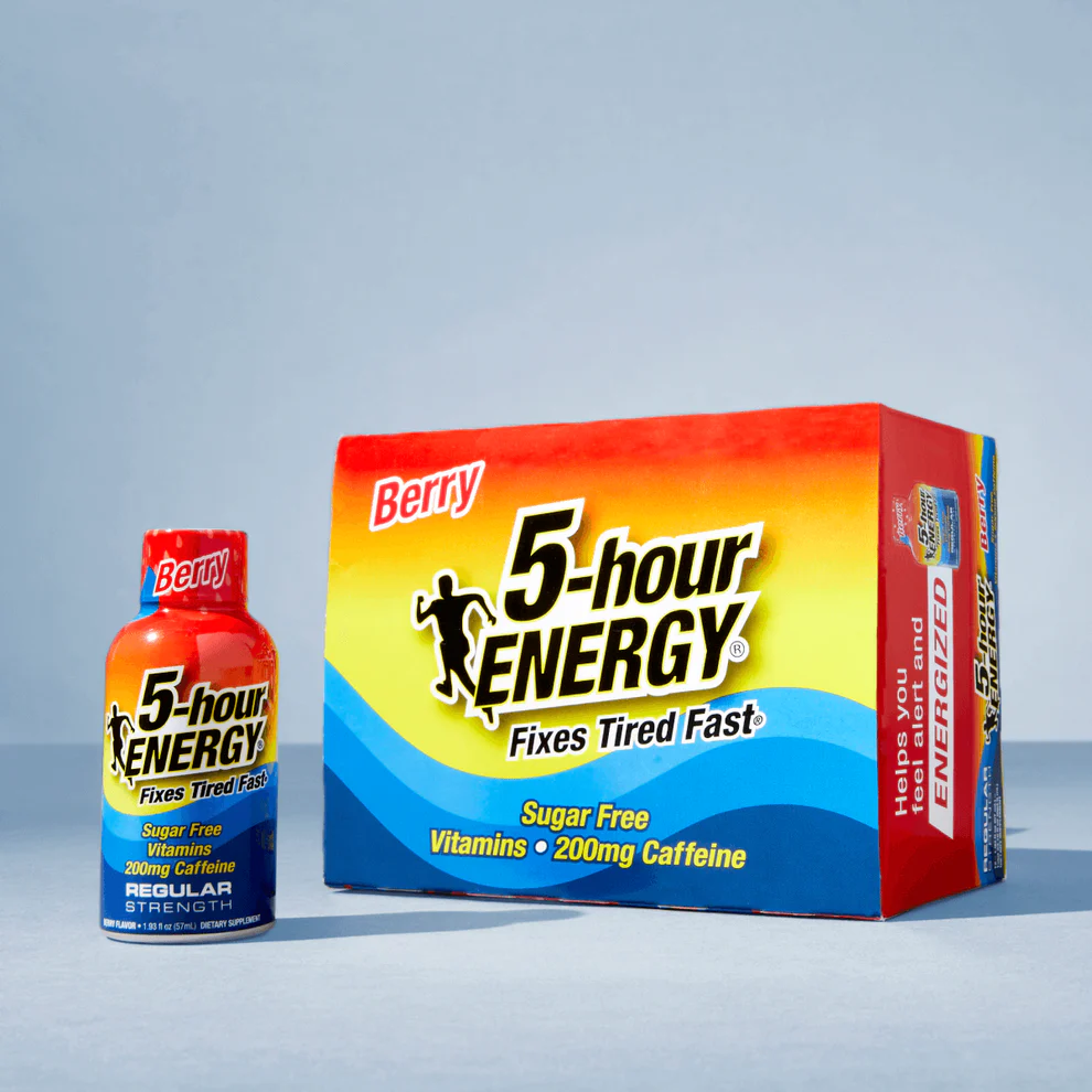5-Hour Energy Regular Strength Berry 12/box