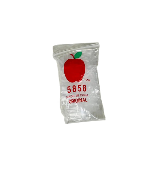 Zip Lock Baggies 5/8 x 5/8 10 Bundles Of 100 Bags Per Bundle