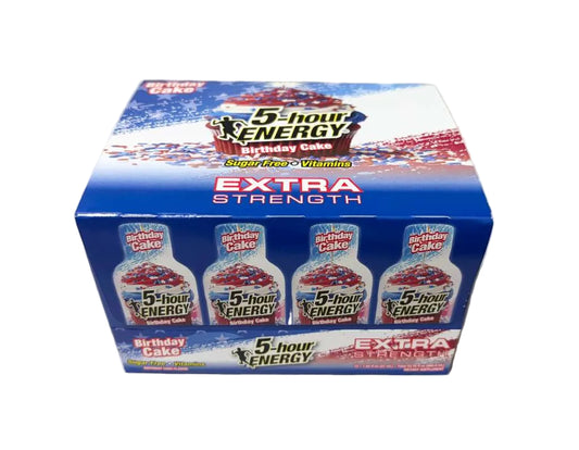 5-Hour Energy Extra Strength Birthday Cake (Confetti Craze) 12/box