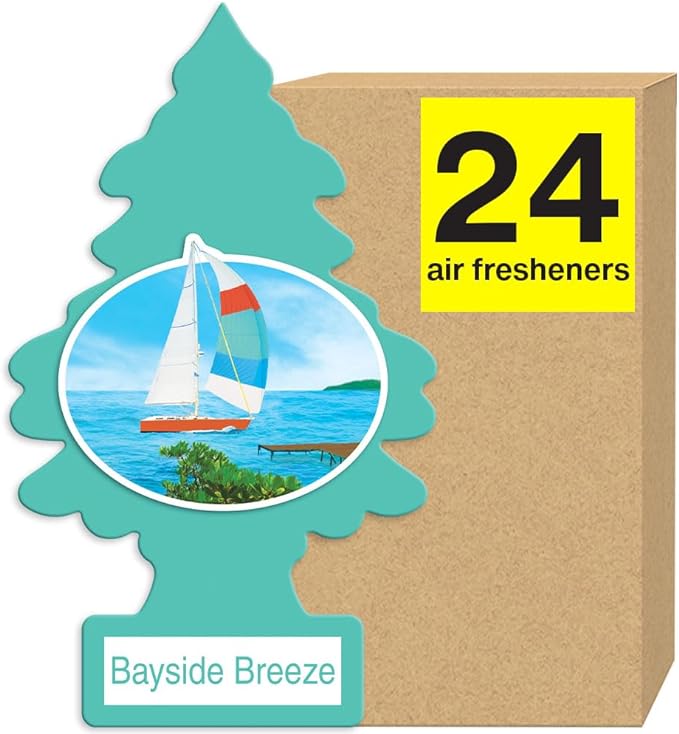 Little Tree Air Freshener Bayside Breeze 24bx