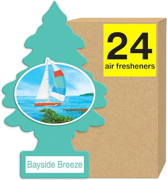 Little Tree Air Freshener Bayside Breeze 24bx