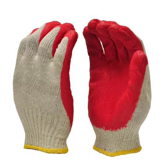 ACE All Purpose Red Coated Work Gloves 10/pk