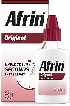Afrin Nasal Spray 0.5oz (Travel Size) 6/bx