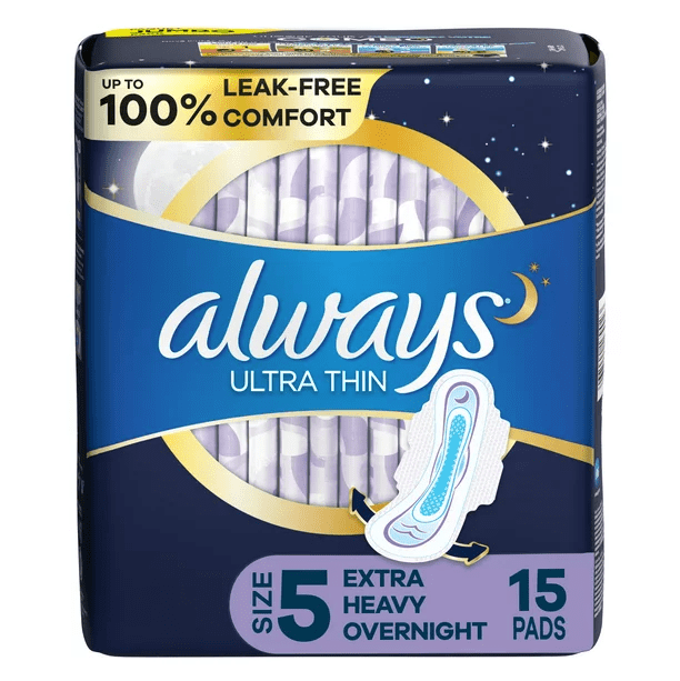 Always Thin Sz 5 15ct, 6/bx (WITH WINGS)