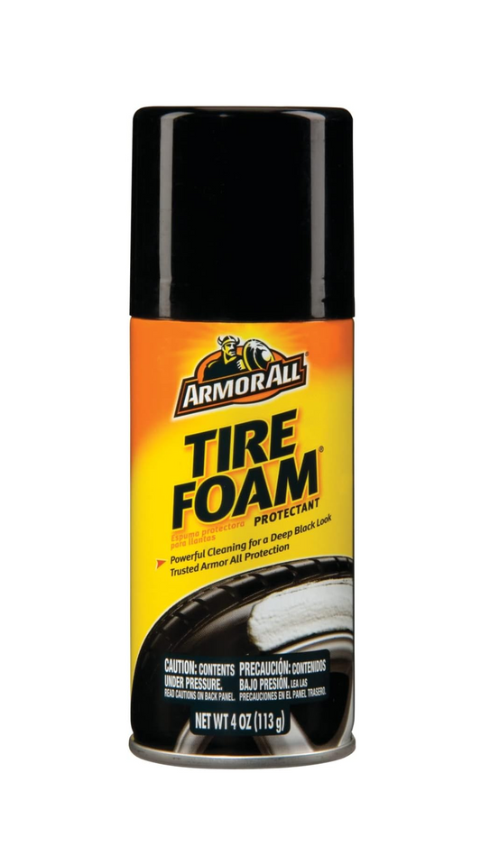 Armor All Tire Foam 4oz 12/bx