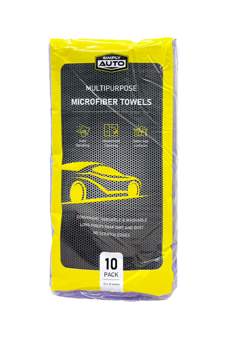 Auto Multipurpose Microfiber Towels 10ct 6/bx