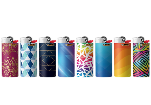 Bic Geometric Lighters 50ct