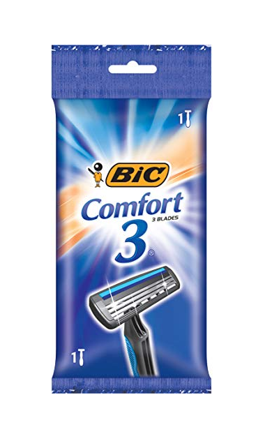Bic Comfort 3 blade Razor 12/bx