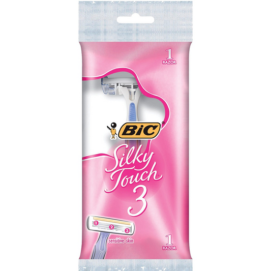 Bic Silky Touch 3 blade Razor 12/bx