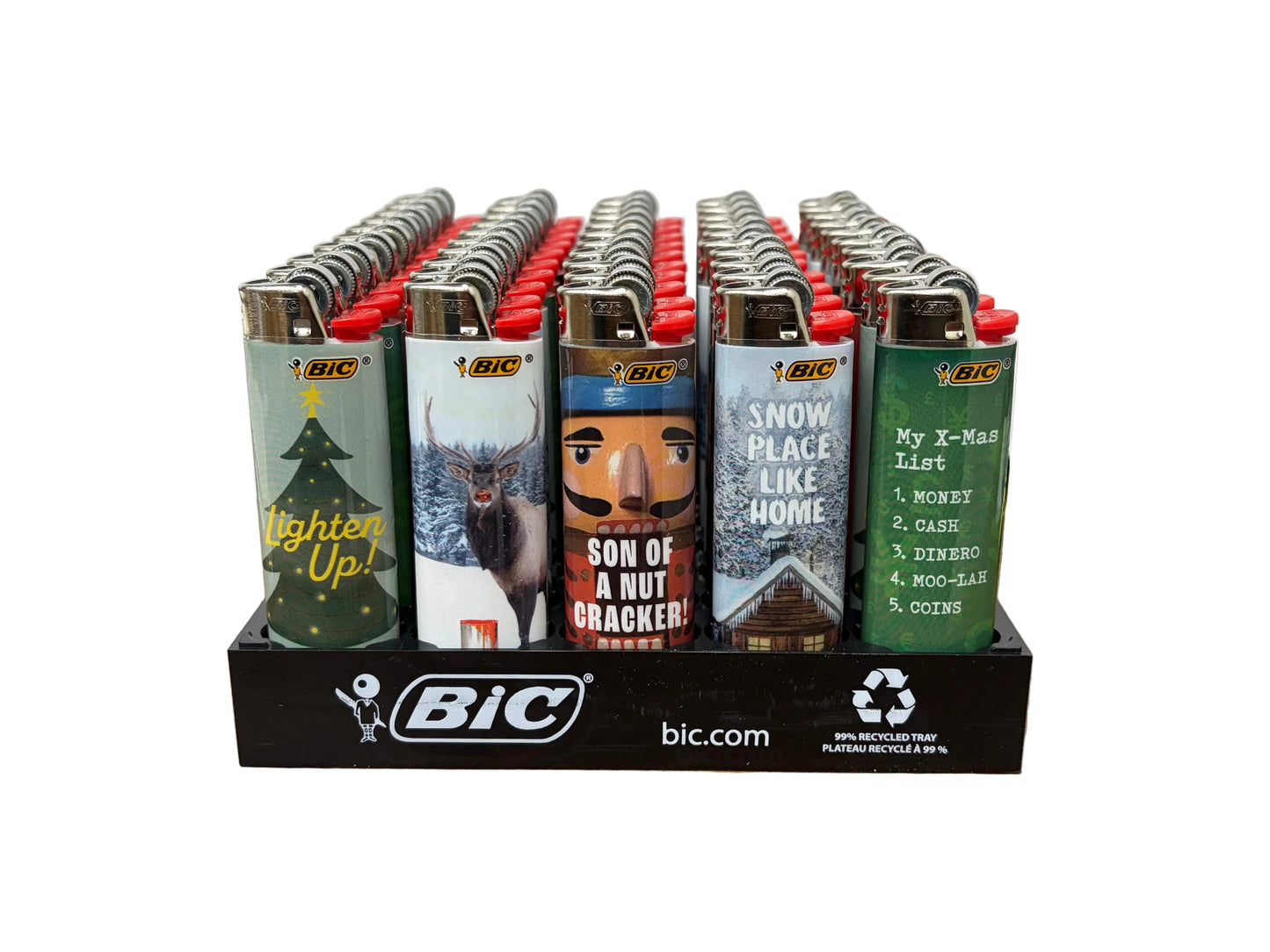 Bic Holiday Lighters 50ct