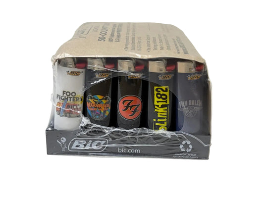 Bic Rock band Lighters 50ct