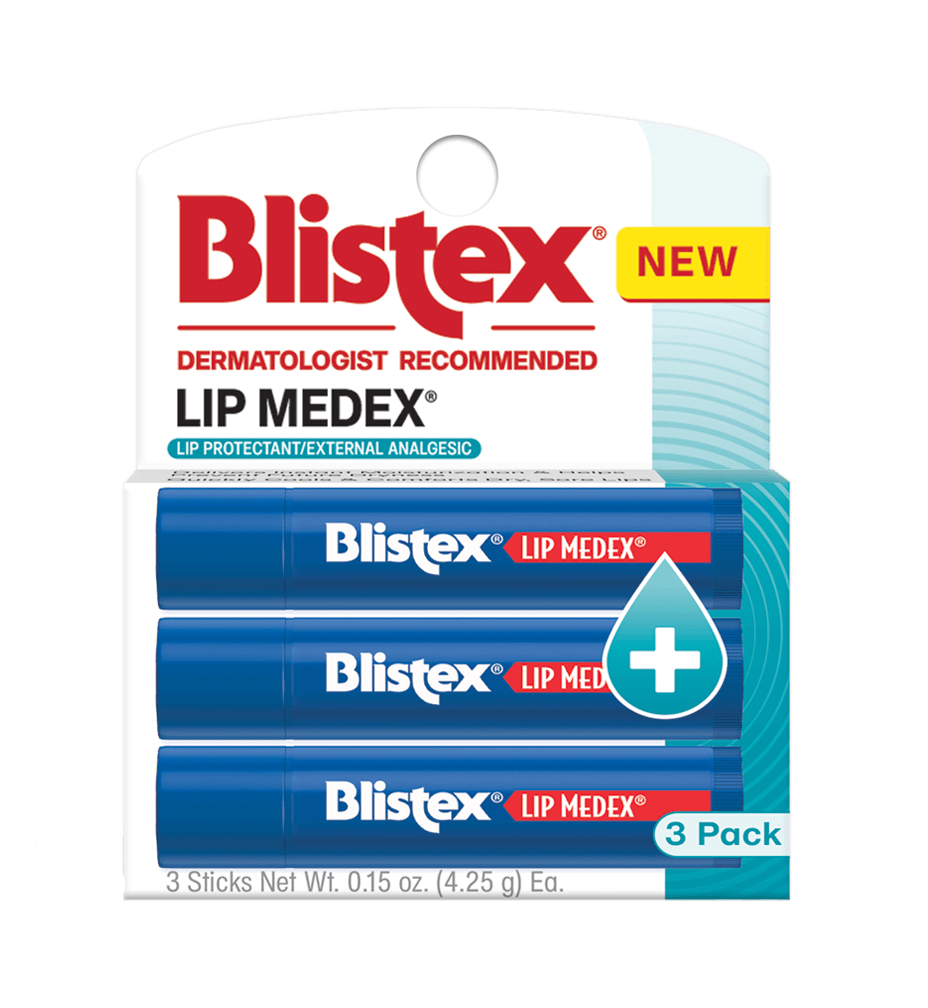 Blistex Lip Medex Stick 3pk 12/bx
