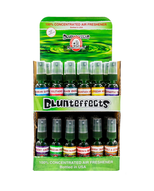 Blunt Effect Oil Spray 72ct Display