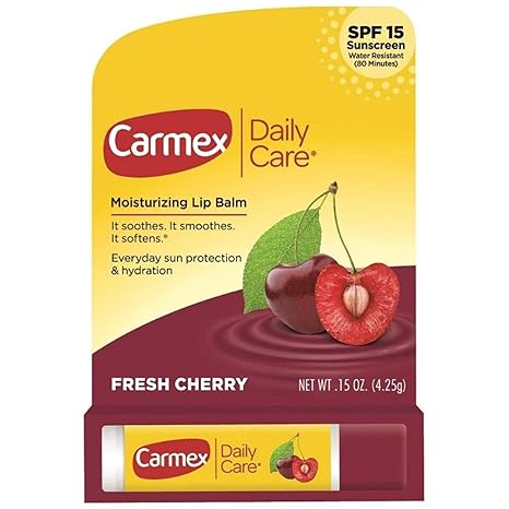 Carmex Lip Balm Cherry 12bx
