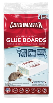 Catchmaster Mouse & Insect Glue Boards 4pk, 18 Display