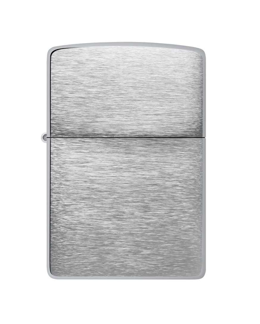 Zippo Brushed Chrome Lighter #200