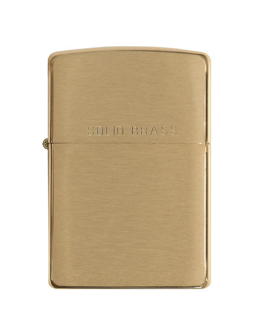 Zippo brushed brass #204