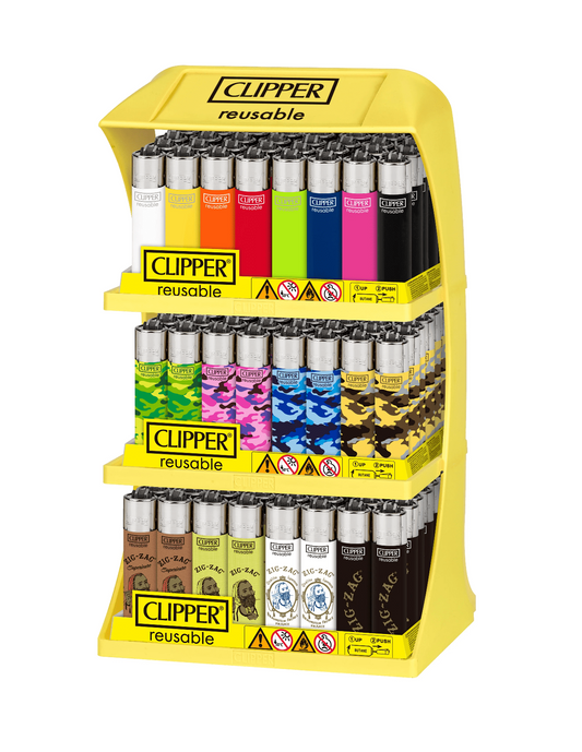 Clipper 3 Tier Display 144/ct