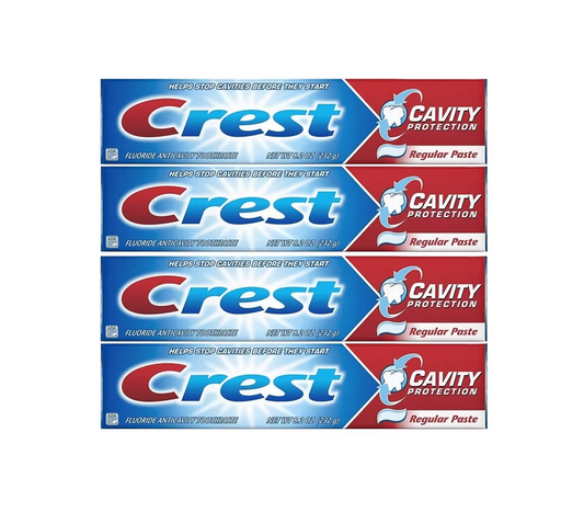 Crest Reg Toothpaste 8.2oz 4pk