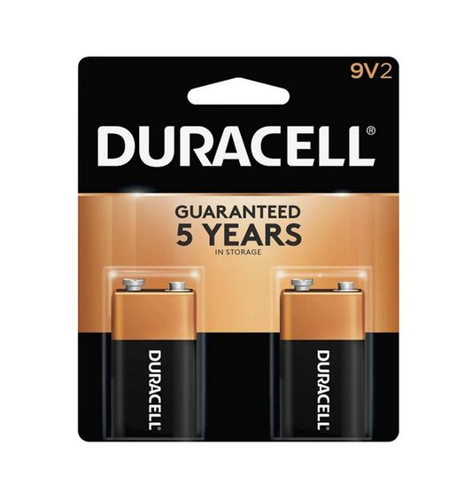 Duracell 9V 2-Pack