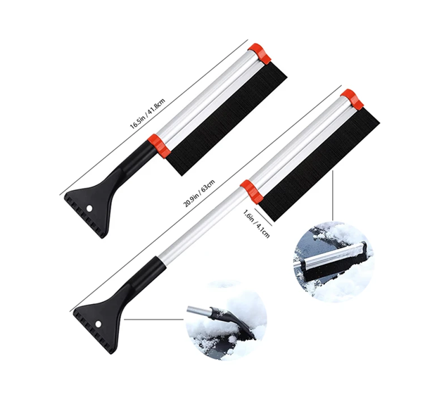 Extendable Snow Brush Up To 25.1 Inch 12/bx