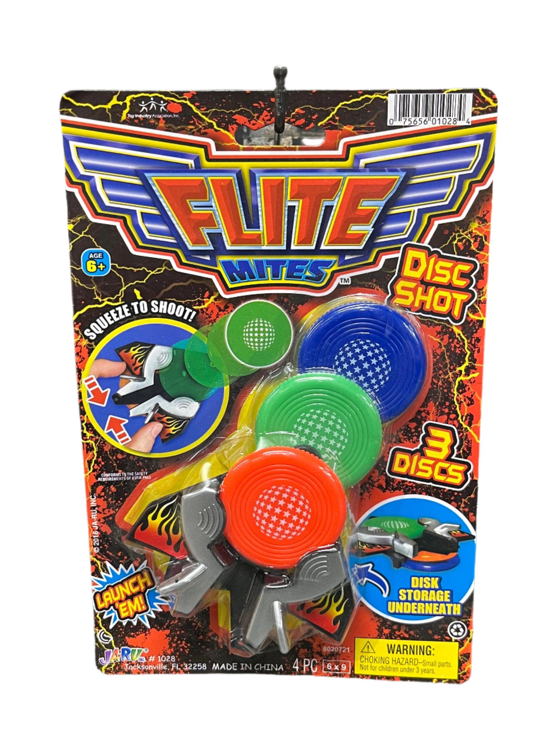 Flite Mites Disc Shot with packaging 