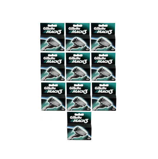 Gillette Mach 3 Refill Blades 4 Pack 10/bx