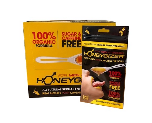 Honeygizer Honey Spoon With Caviar 24/bx