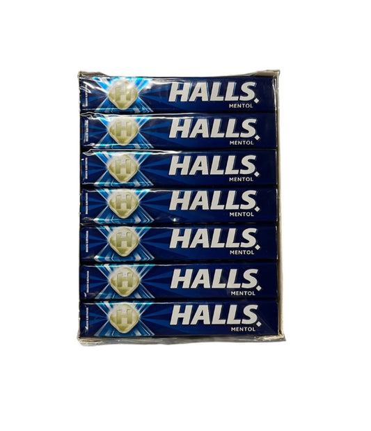 Halls Imported Menthol Cough Drops 21/ct
