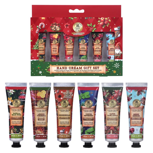 Chateau Propre Hand Cream Holiday 6pack Gift Set 1oz