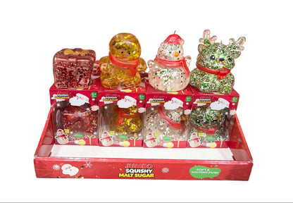 Holiday squishy Vent Toy assorted styles 12/bx