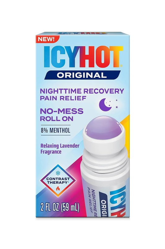 Icy Hot Night Time Recovery Roll On 2oz 4/bx