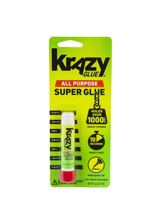 Krazy Glue All Purpose Super Glue 12/bx