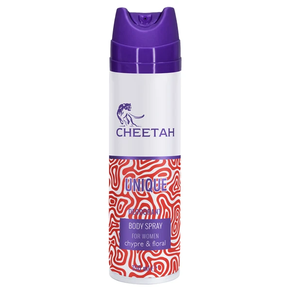 Cheetah Ladies Body Spray 150ml Unique