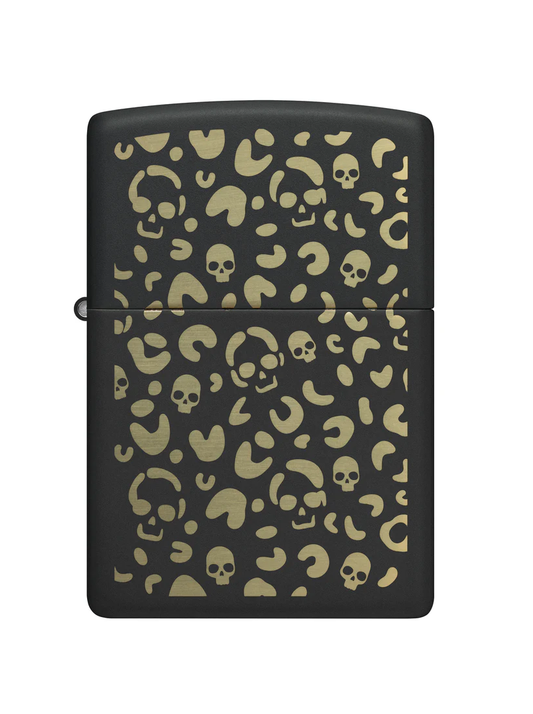 Zippo Leopard Skulls Design #47001
