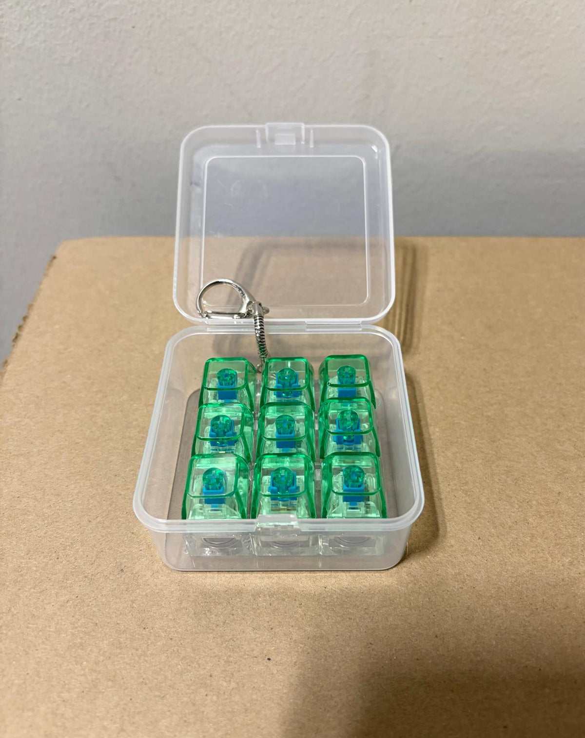 Light Up Keyboard Keychain