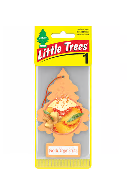 Little Tree Air Freshener Peach Ginger Spritz 24/bx